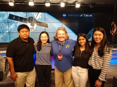 Genes in Space Winners with Mary Albright from the Starbird Association